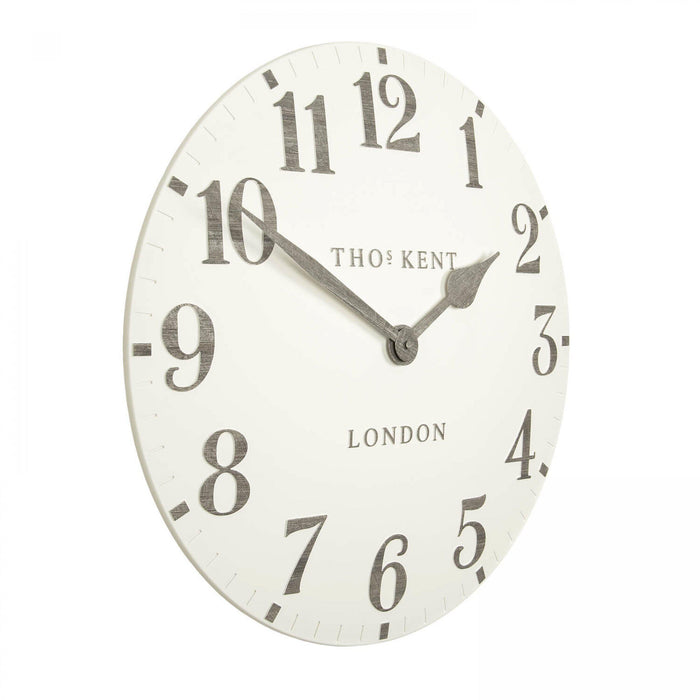 20" Arabic Wall Clock - Limestone