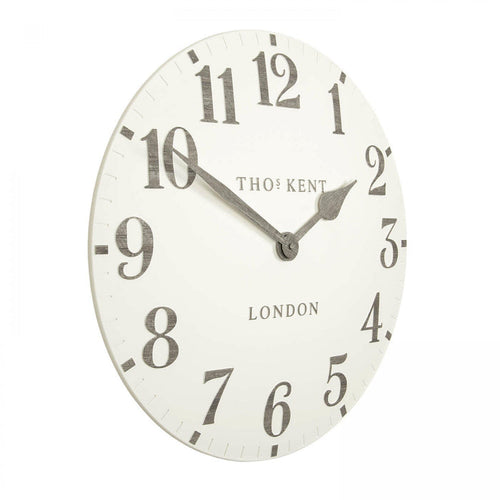 20" Arabic Wall Clock - Limestone