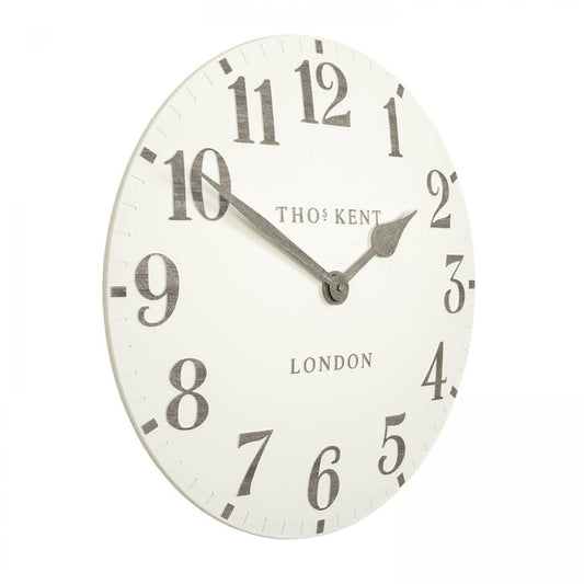 20" Arabic Wall Clock - Limestone