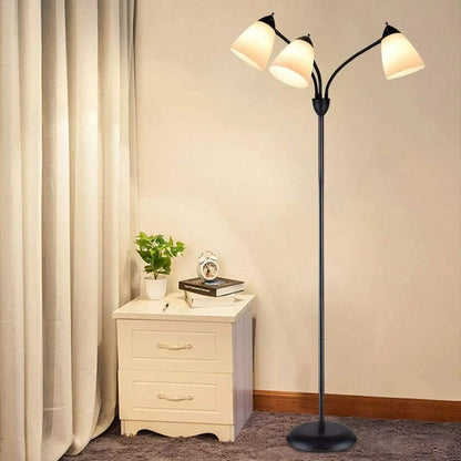 3 Bulb Modern Living Room Floor Lamp Canva Home