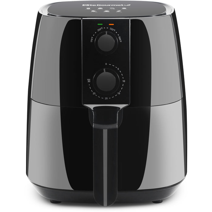 4 Qt. Electric Hot Air Fryer with Timer & Temperature Controls