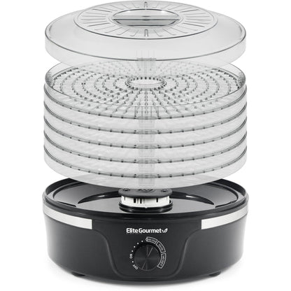 Image showing parts of 5 Tier Food Dehydrator with Adjustable Temperature Controls