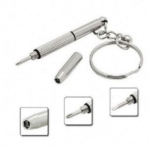 6PK-K118 Six Pack Eyeglass Repair Screwdriver Keychain