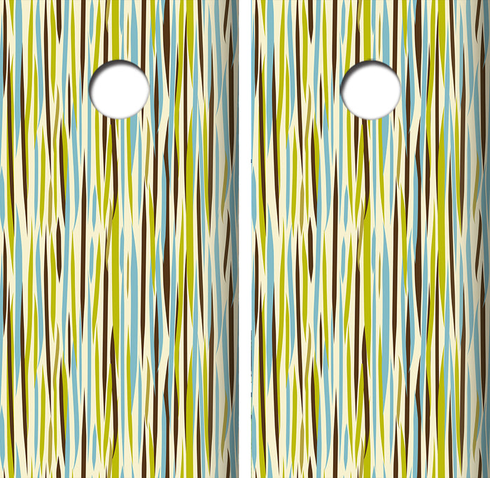 70's Retro Design Cornhole Design
