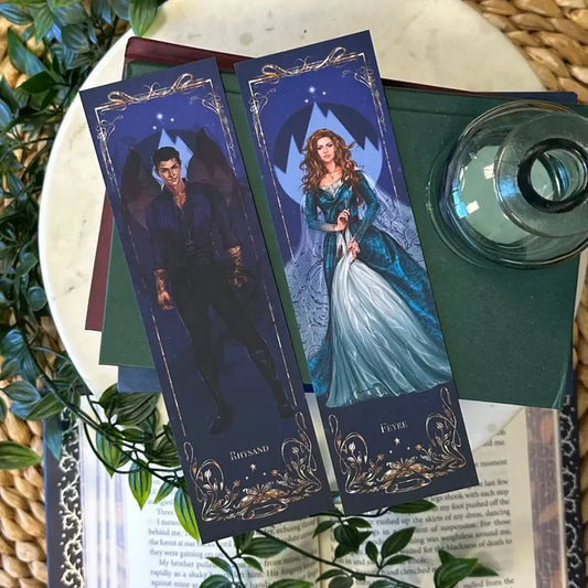 A Court of Thorns and Roses Inspired: Feyre & Rhysand Bookmark Set Bookmarks