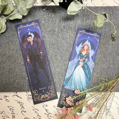 A Court of Thorns and Roses Inspired: Feyre & Rhysand Bookmark Set Bookmarks