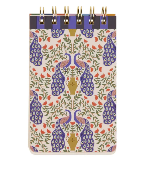 A Dopo Peacock Twin Wire Notepad