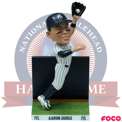 Aaron Judge New York Yankees Wall Catch Bobblehead - National Bobblehead HOF Store