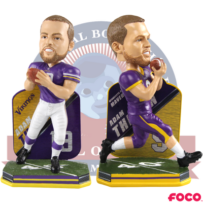 Adam Thielen Minnesota Vikings and Mankato Bobbleheads - National Bobblehead HOF Store
