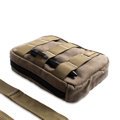 Admin Pouch (Tan) (Text)