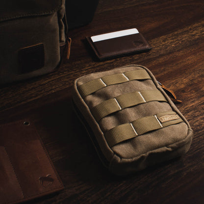 Admin Pouch (Tan) (Text)