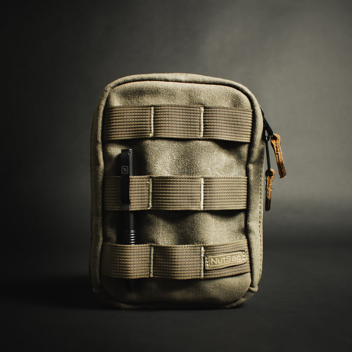 Admin Pouch (Tan) (Text)