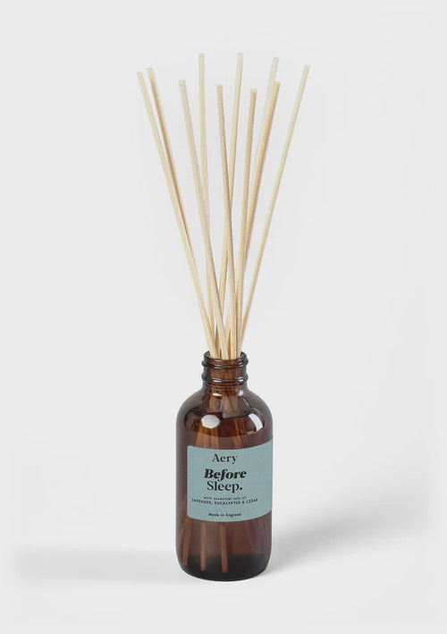 Aery Before Sleep 100ml Amber Diffuser - Lavendar, Eucalyptus & Cedar