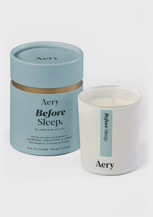 Aery Before Sleep 70g Candle - Lavendar, Eucalyptus & Cedar