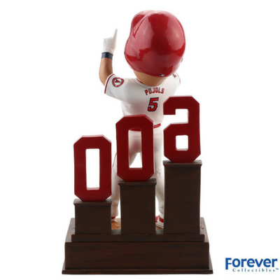 Albert Pujols Los Angeles Angels 600 Home Run Tracker Bobblehead - National Bobblehead HOF Store