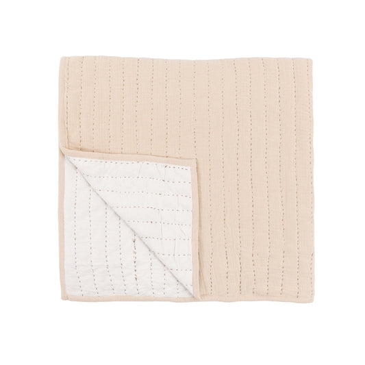 Alcove Gauze Bedspread - Taupe