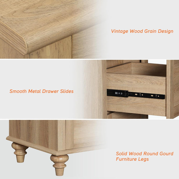 Allie Farmhouse Coffee Table - Canva Home