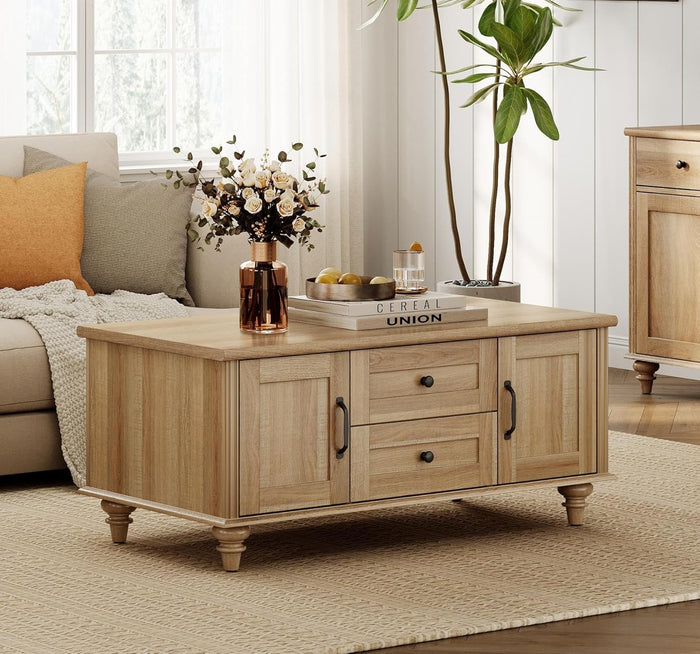 Allie Farmhouse Coffee Table - Canva Home