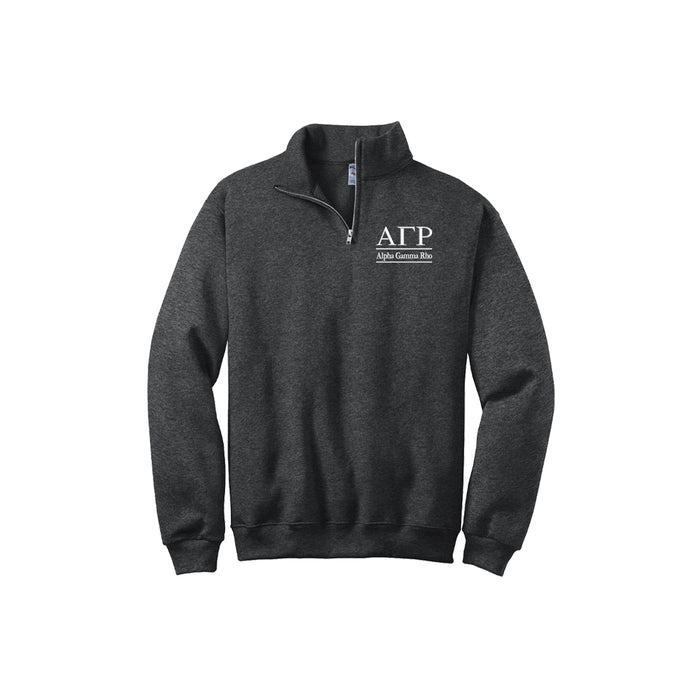 Alpha Gamma Rho Sweatshirt - Quarter Zip