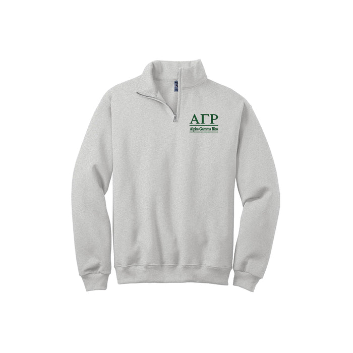 Alpha Gamma Rho Sweatshirt - Quarter Zip