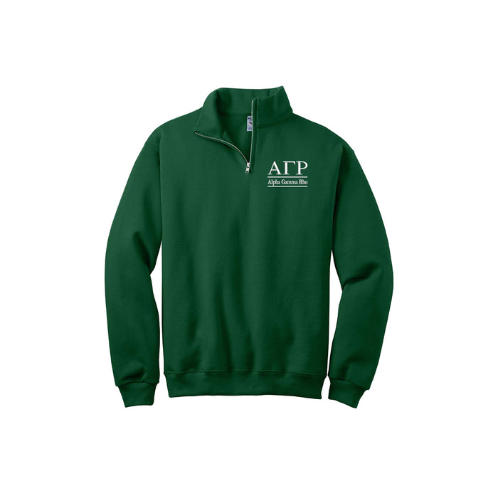 Alpha Gamma Rho Sweatshirt - Quarter Zip