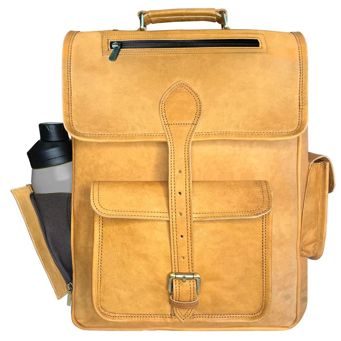 Alpine Genuine Leather Backpack Bag