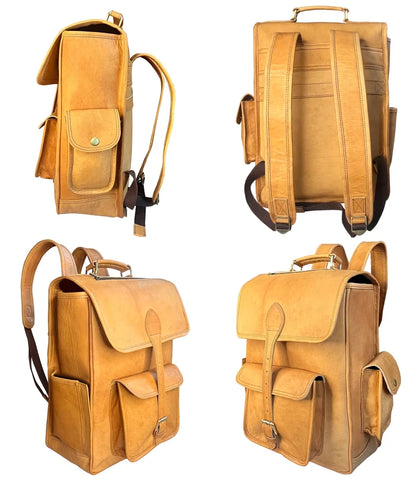 Alpine Genuine Leather Backpack Bag