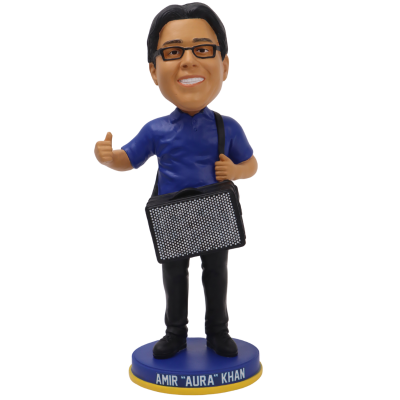 Amir "Aura" Khan Bobblehead