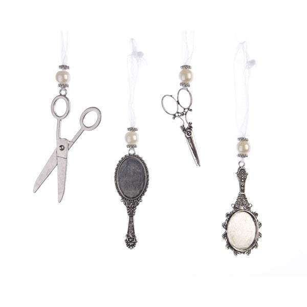 Antique & Rustic Mirror and Scissors