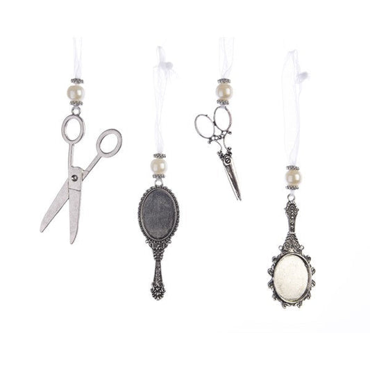 Antique & Rustic Mirror and Scissors