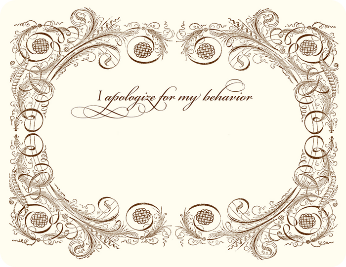 Apology Notes (10 pk)