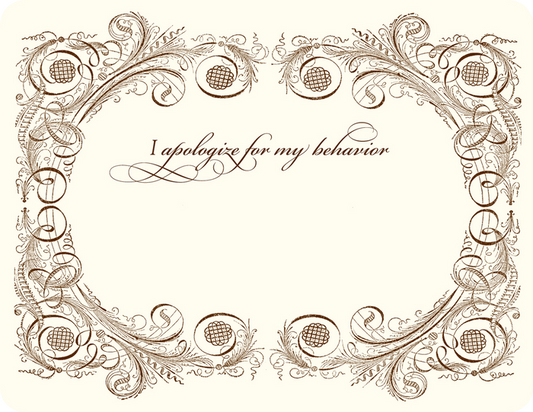Apology Notes (10 pk)