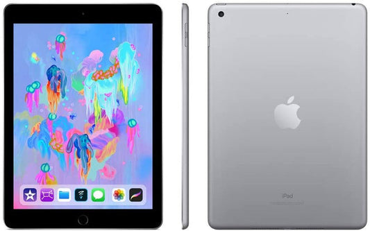 Apple iPad 9.7" 6th Gen 128GB Wi-Fi Space Gray MR7J2LL/A A1893