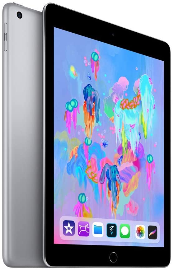 Apple iPad 9.7" 6th Gen 128GB Wi-Fi Space Gray MR7J2LL/A A1893