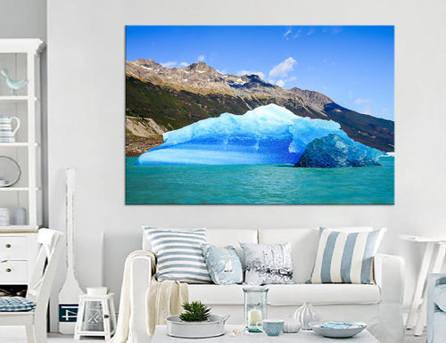 Arctic Landscape Canvas Print #7076
