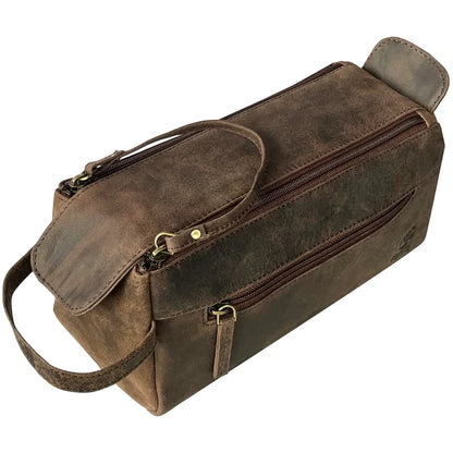 Leather Toiletry Bag