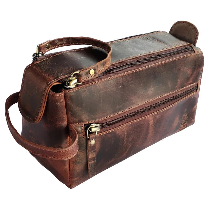 Leather Toiletry Bag
