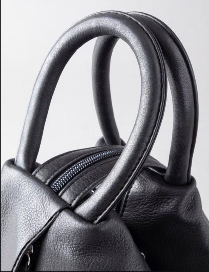 leather backpack