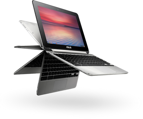 ASUS Chromebook Flip C100PA Touchscreen Laptop - ROCKCHIP 3288-C QUAD CORE 1.80GHz 4GB RAM 16GB SSD 10.1" WebCam Chrome OS
