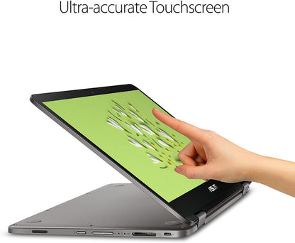 ASUS VivoBook Flip J401MA 14" 2-in-1 FHD Touch 1920x1080 Laptop - Intel Celeron N4000 1.1GHz 4GB LPDDR4 64GB eMMC WebCam Windows 10 Pro
