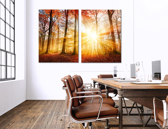 Autumn Forest Canvas Print #7121
