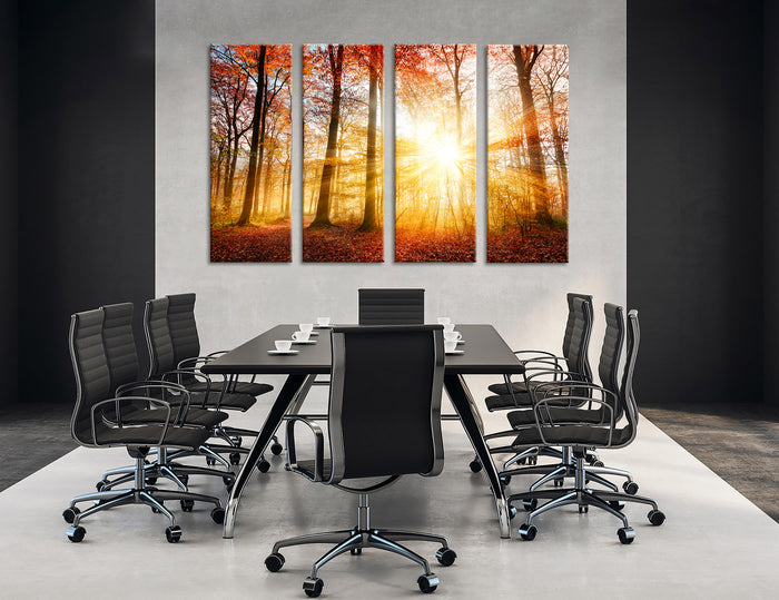 Autumn Forest Canvas Print #7121