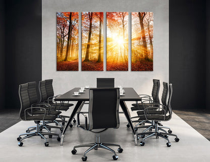 Autumn Forest Canvas Print #7121