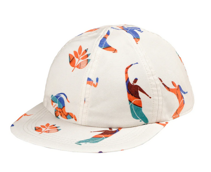Ballet Reversible 6-Panel Cap (Natural/Navy)