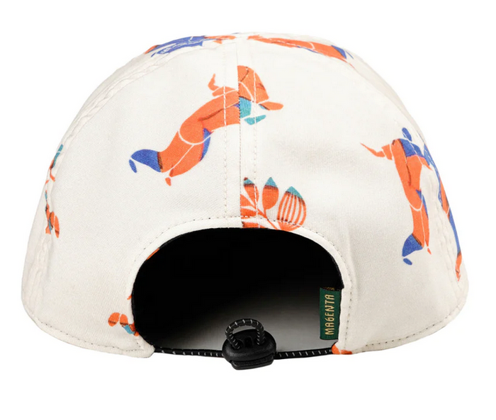Ballet Reversible 6-Panel Cap (Natural/Navy)