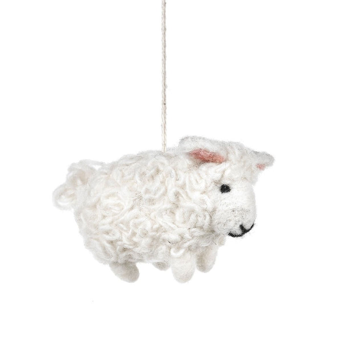 Barbara Sheep Felt Decoration