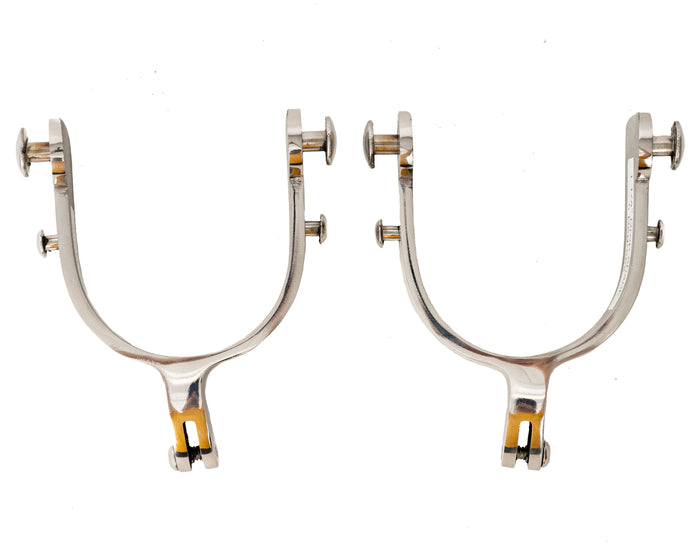 Beastmaster Stainless Saddle Bronc Spurs