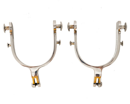 Beastmaster Stainless Saddle Bronc Spurs