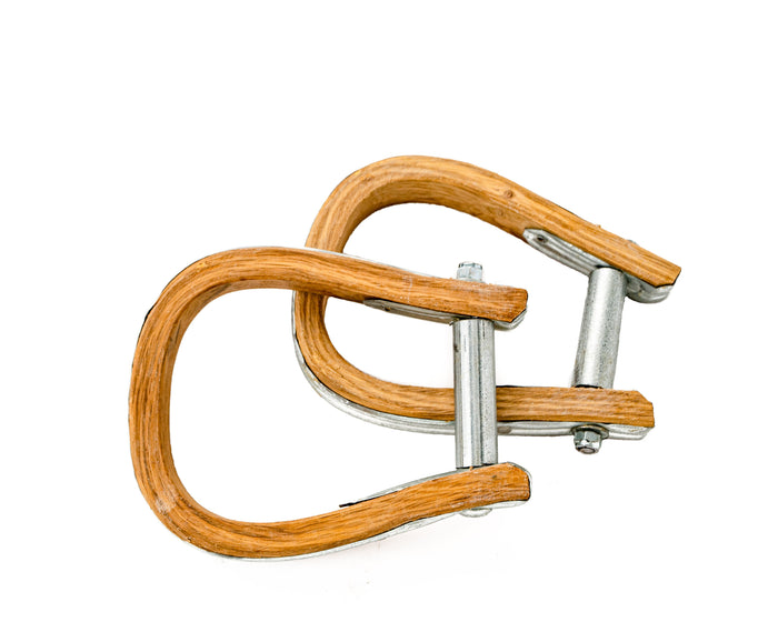 Junior Wood Saddle Bronc Stirrups