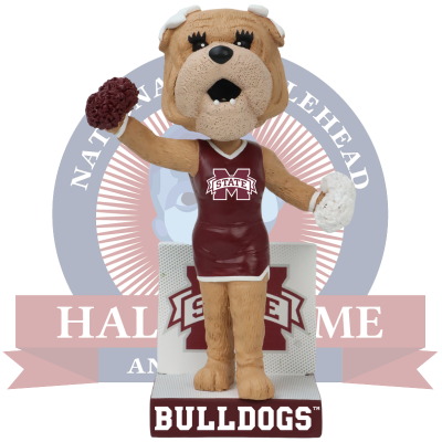 Belle Mississippi State Bulldogs Female Mascot Bobblehead